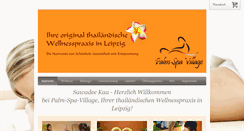Desktop Screenshot of palm-spavillage.de